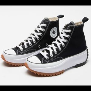 BLACK CONVERSE RUN STAR HIKE SIZE 8